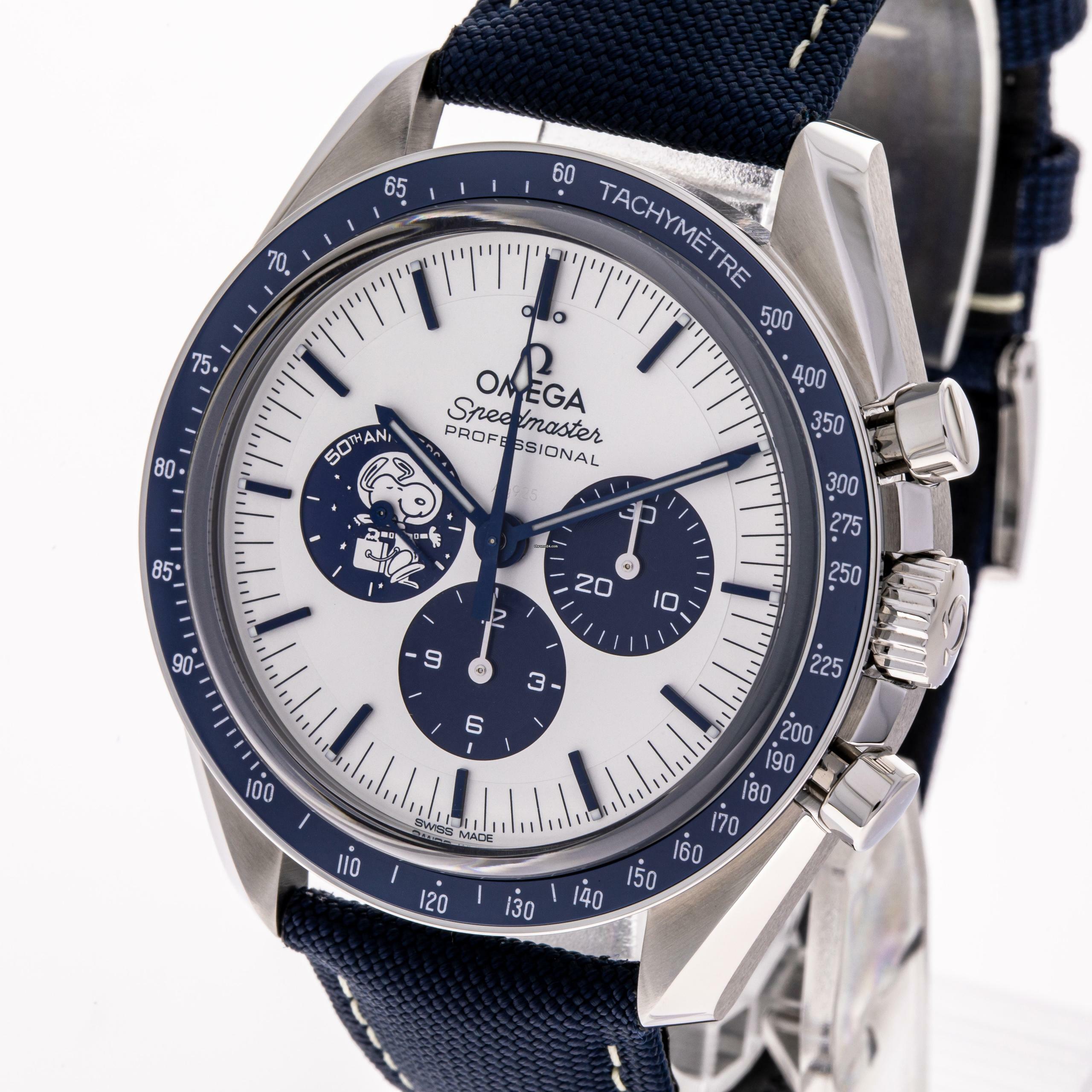 Omega Speedmaster Professional Moonwatch 50th 'Silver Snoopy Award' – 310.32.42.50.02.001 – NEW & Unworn – 12/2025 Full