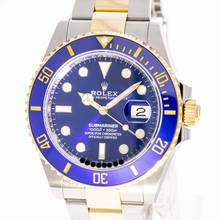 Thumbnail von Rolex Submariner Date 41 Steel Gold Blue – 126613lb – like NEW – 2022 Full Set Lc100