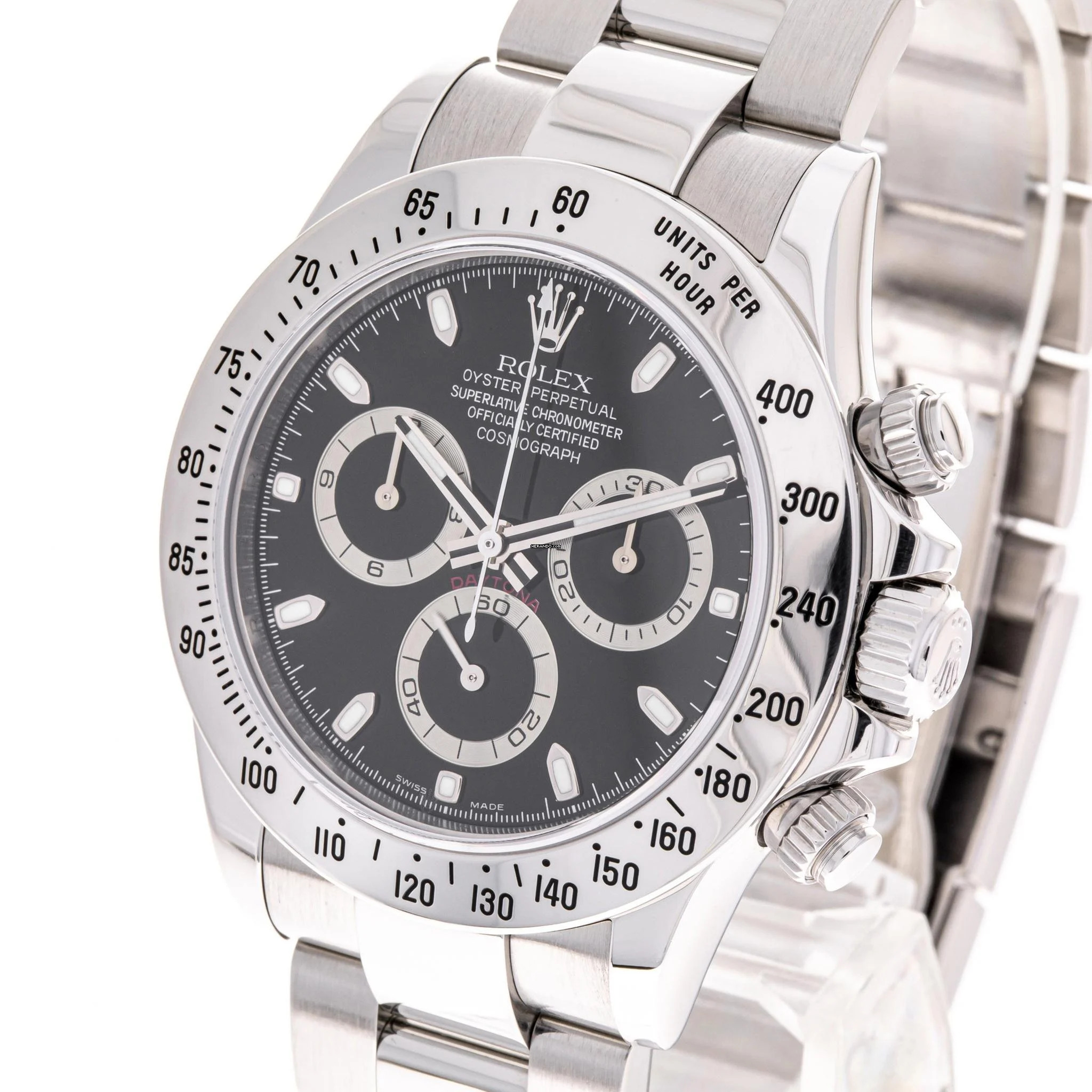 Rolex Daytona Black – 116520 – like NEW – 2009 Full Set