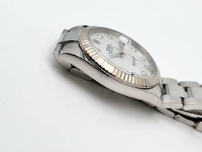 Thumbnail von Rolex Datejust 41 MOP dial Perlmutt Diamond Full Set 2023 Germany