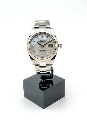  Rolex Datejust 41 MOP dial Perlmutt Diamond Full Set 2023 Germany 