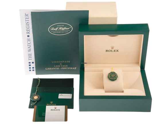  Rolex Datejust 36 Roulette Ref.116234 2017 LC 100 Full Set wie Neu Vintage Datejust Roulette Stahl 18kt Weißgold 