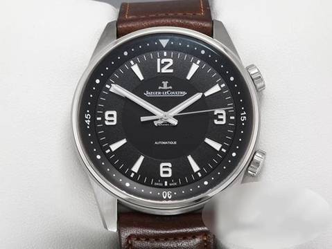  Jaeger-LeCoultre Polaris Automatic 2022 Q9008471 841.8.37.s Edelstahl Stahl Steel Black Dial 