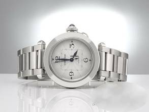 Thumbnail von Cartier Pasha 35mm Wspa0013 2025 Edelstahl Automatik Stahl Medium Damen Herren Steel