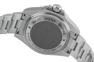 Thumbnail von Rolex Sea-Dweller Deepsea Black Dial Oyster Stahl Automatik Ref. 116660 Papers