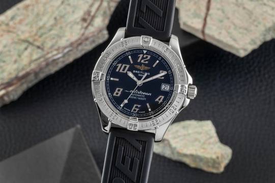  Breitling Colt Automatic Chronometer 500M Edelstahl Automatik Herrenuhr Ref. A17350 B&P 