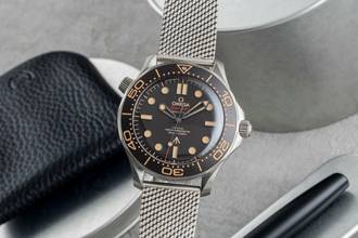 Thumbnail von Omega Seamaster Diver 300 M James Bond 007 Titan Automatik 210.90.42.20.01.001