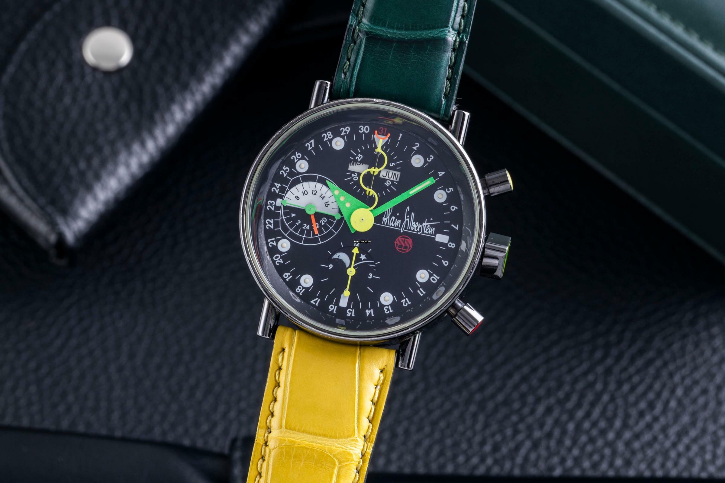 Alain Silberstein Krono 2 Bauhaus Limitierte Auflage Chronograph Automatik