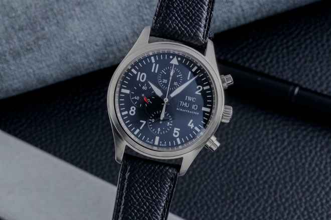  IWC Fliegeruhr Chronograph Schaffhausen Fliegeruhr Chronograph Automatik Stahl Ref. IW371701 
