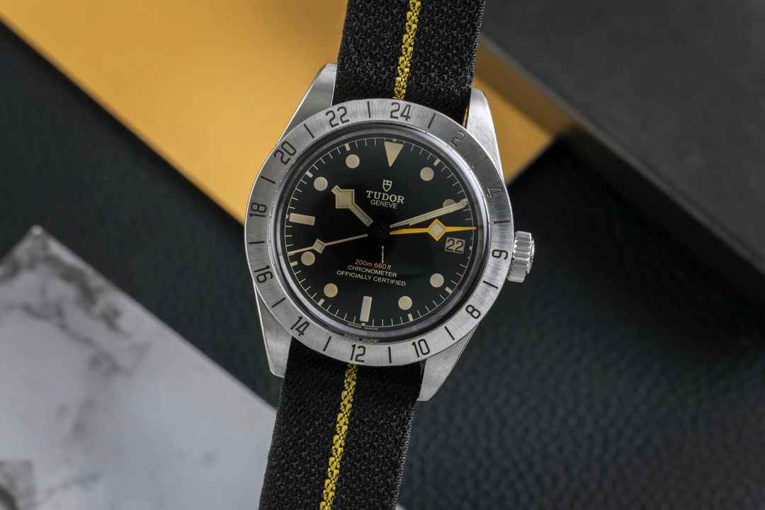  Tudor Black Bay Pro Edelstahl Automatik Herrenuhr M79470-0002 B&P 