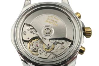 Thumbnail von TAG Heuer Aquaracer Chronograph Stahl / vergoldet Automatik Ref. CAF2120.BB0816