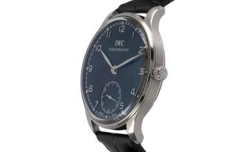 Thumbnail von IWC Portugieser Handaufzug Hand-Wound Edelstahl Handaufzug Herrenuhr Ref. IW545407