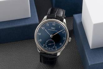 Thumbnail von IWC Portugieser Handaufzug Hand-Wound Edelstahl Handaufzug Herrenuhr Ref. IW545407