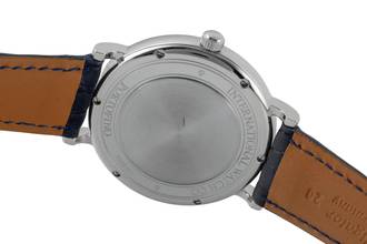 Thumbnail von IWC Portofino Automatic 40 Blue Dial Stahl Automatik Herrenuhr Ref. IW356523