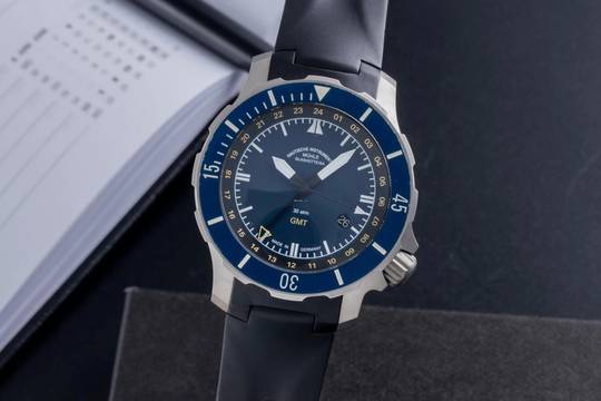  Mühle Glashütte Seebataillon GMT Titan Automatik Herrenuhr Ref. M1-28-62 KB B&P 