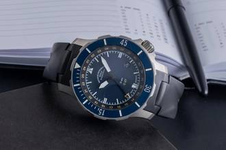 Thumbnail von Mühle Glashütte Seebataillon GMT Titan Automatik Herrenuhr Ref. M1-28-62 KB B&P