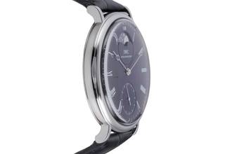 Thumbnail von IWC Portofino Handaufzug Vintage Portofino Moonphase Handaufzug Stahl Herrenuhr Ref. IW544801