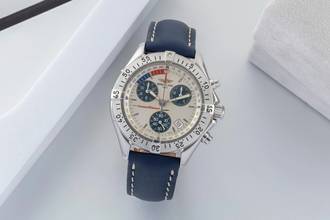 Thumbnail von Breitling Transocean Chronograph Edelstahl Herrenuhr Ref. A53040.1