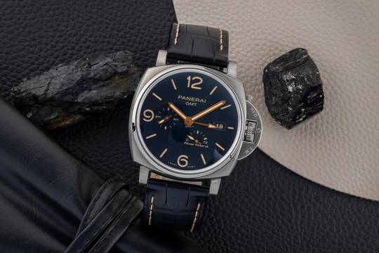  Panerai Luminor Due GMT Power Reserve Titan Automatik Ref. PAM00964 B&P 