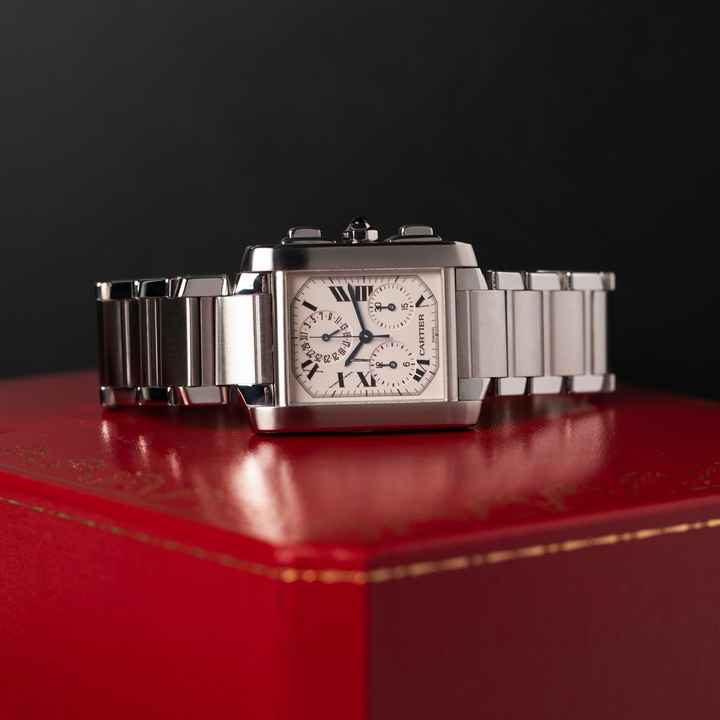  Cartier Tank Française Full Set Mint 