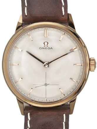  Omega Classic Cal. 269 18 k Rose Gold 1960s 