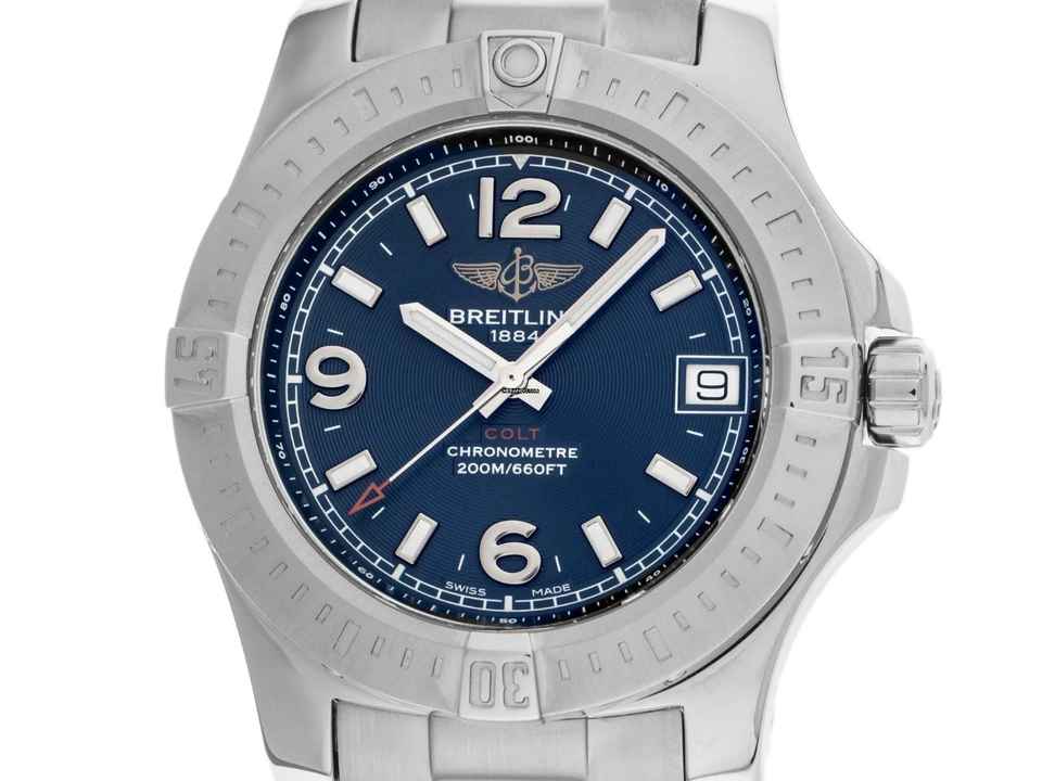  Breitling Colt 36 Ref.A7438911/C913 2019 Full Set wie Neu Vintage Colt 