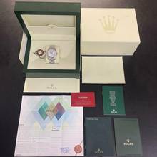 Thumbnail von Rolex Day-Date 36 Day-Date I 36 Platin ICEBLUE Diamond - FULLSET 2008 LC100 - Ref. 118206 Diamond Dial (FACTORY) and Diamond Bezel (AFTERMARKET)