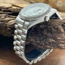 Thumbnail von Rolex Day-Date 36 Day-Date I 36 Platin ICEBLUE Diamond - FULLSET 2008 LC100 - Ref. 118206 Diamond Dial (FACTORY) and Diamond Bezel (AFTERMARKET)