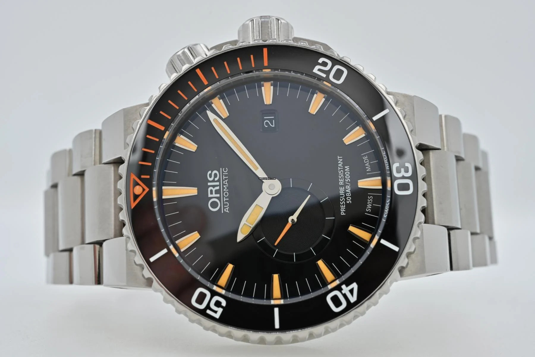  Oris Divers Carlos Coste Limited Edition IV 01 743 7709 7184-Set MB 