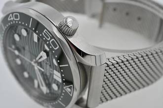 Thumbnail von Omega Seamaster Diver 300 M Professional 300M 21030422010001 Green Grün Milanaise