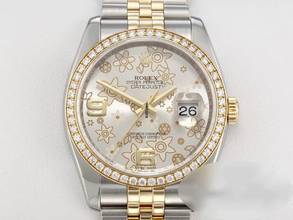 Thumbnail von Rolex Datejust 36 36mm 116243 2010 Stahl Gelbgold 750 Diamanten Automatik Stainless Steel 18kt Yellow Gold Jubilé-band Chronometer Oyster