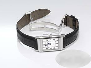 Thumbnail von Jaeger-LeCoultre Reverso Classique 252.8.47 Edelstahl Quarz Medium Stahl