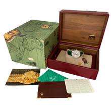 Thumbnail von Rolex Day-Date 36 18346 President silver diamonds Factory dial Platinum 950 Full Set