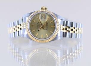 Thumbnail von Rolex Lady-Datejust Stahl Gold Champagner dial Jubiléband 26mm Klassiker