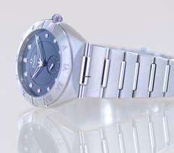 Thumbnail von Omega Constellation Petite Seconde blue Diamond Dial 8802 Master Chronometer 34mm Petit Second B+P