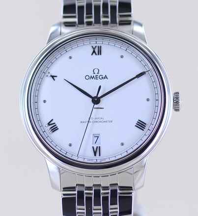  Omega De Ville Prestige Co-Axial Master Chronometer Date 40mm roman dial B+P 