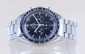 Thumbnail von Omega Speedmaster Professional Moonwatch Chrono Moonwatch Tritium Vintage 1980 Stahlband 861