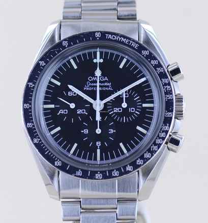  Omega Speedmaster Professional Moonwatch Chrono Moonwatch Tritium Vintage 1980 Stahlband 861 