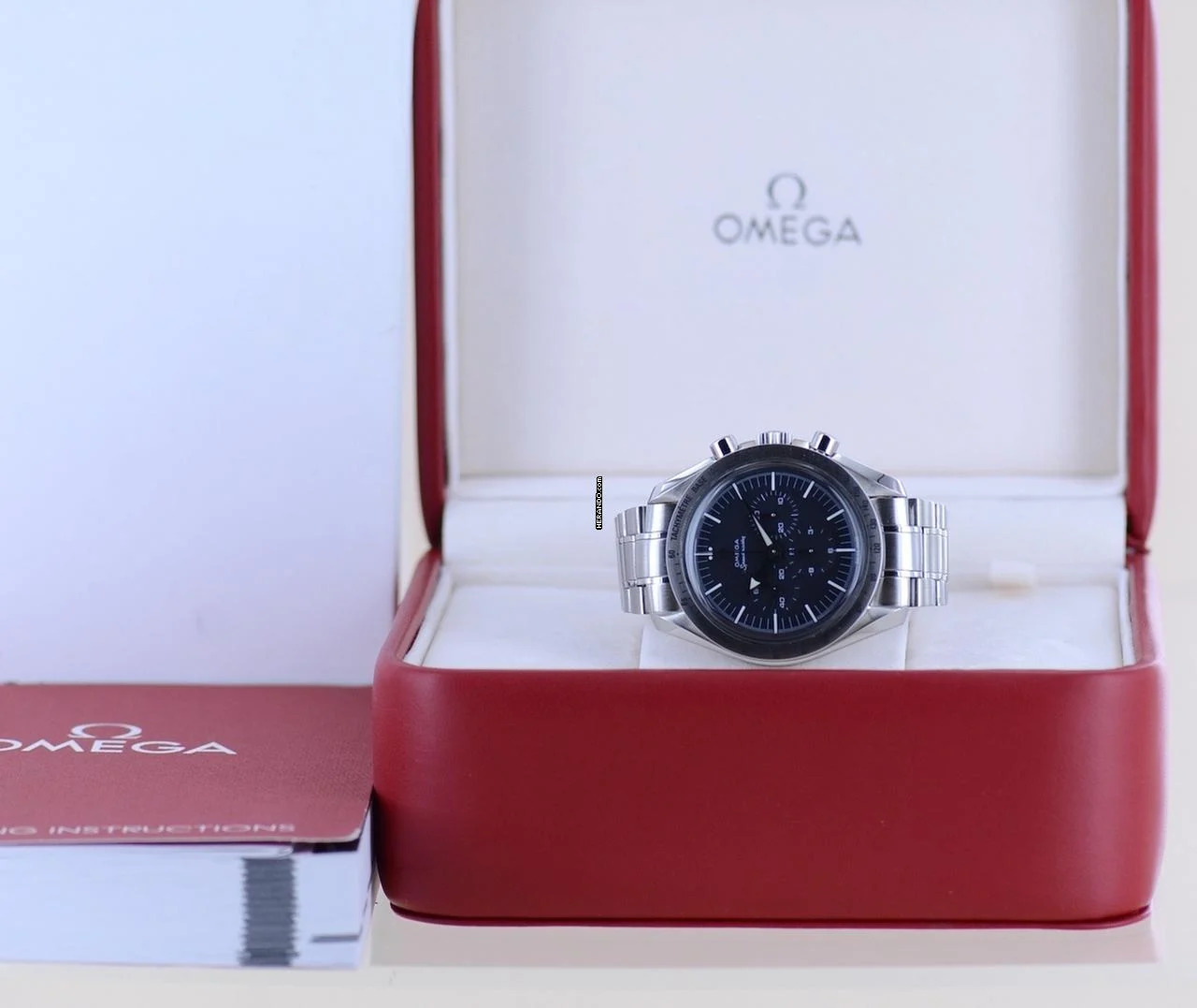  Omega Speedmaster Broad Arrow re-edition 1957 Chrono Plexiglas 1861 rar 