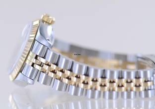 Thumbnail von Rolex Lady-Datejust Stahl Gold Champagner Tapestry dial Jubiléband 26mm Klassiker