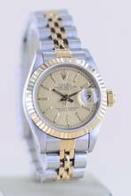 Thumbnail von Rolex Lady-Datejust Stahl Gold Champagner Tapestry dial Jubiléband 26mm Klassiker