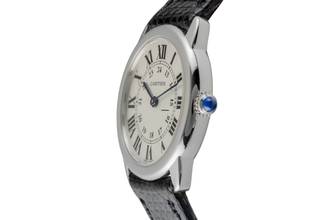 Thumbnail von Cartier Ronde Solo de Cartier Edelstahl Quarz Damenuhr Ref. W6700155 2933