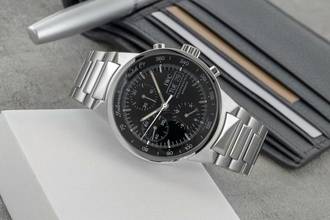 Thumbnail von IWC GST Chronograph Black Dial Automatik Edelstahl Herrenuhr Ref. IW370708