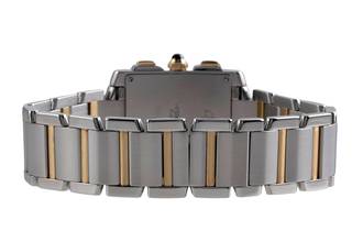 Thumbnail von Cartier Tank Française Stahl Gold Chronoflex Chronograph Ref. W51004Q4 2303 B&P