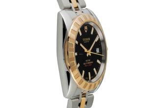 Thumbnail von Tudor Classic Date Stahl / Gold Automatik Herrenuhr Ref. 21013 B&P 2020