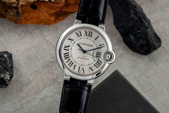  Cartier Ballon Bleu 36mm de Cartier Automatik Edelstahl Ref. W69017Z4 3284 B&P 2020 