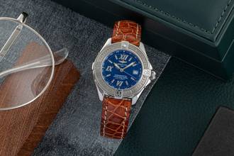 Thumbnail von Breitling Cockpit Lady B Class Blue Dial Lady Edelstahl Damenuhr Ref. A67365