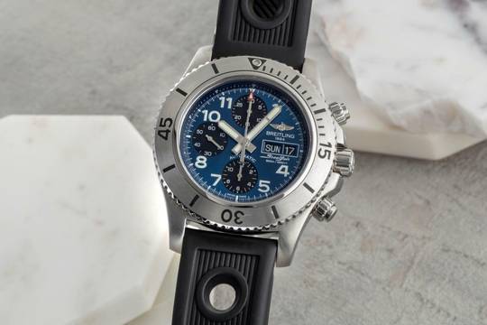  Breitling Superocean Chronograph Steelfish Automatik Stahl Herrenuhr Ref. A13341 