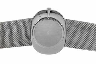 Thumbnail von Patek Philippe Ellipse d'Or Golden Ellipse 18k Weissgold Handaufzug Herrenuhr Ref. 3583/1