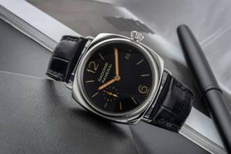 Thumbnail von Panerai Radiomir Quaranta Stahl Automatik Herrenuhr Ref. PAM01294 B&P 2023
